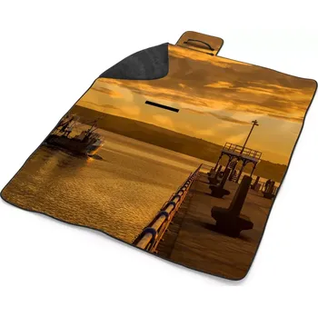 deka Sablio Plážová deka Molo: 200x140 cm