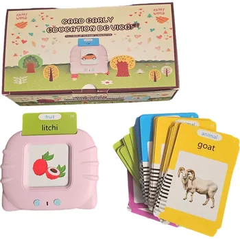 Hračka pro nejmenší Mluvící Flash karty 7757 růžové