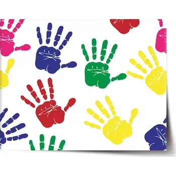 Plakát Sablio Plakát Barevné otisky - 60x40 cm