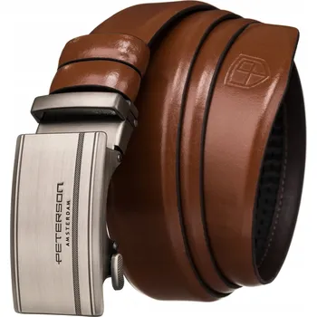 Opasek Peterson hnědý pásek - muž