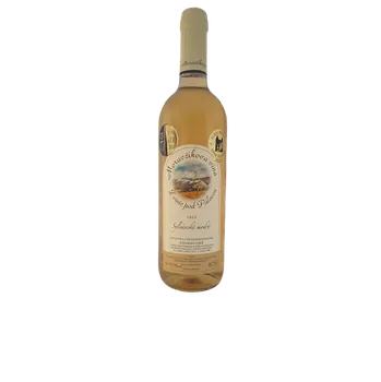 Víno Sylvánské modré pozdní sběr 2022 polosuché (bílé polosuché víno)