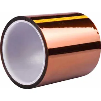 Izolační páska Izolační páska KAPTON, jantarová samolepící 100mm x 20m