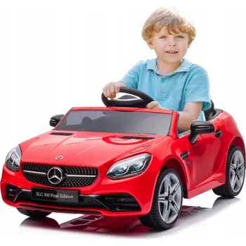 autíčko Akumulátor Odrážedlo Mercedes BENZ SLC300, červené