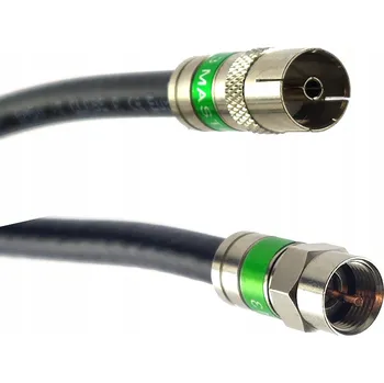 Anténní kabel Hotový anténní kabel | konektor F - TV zásuvka kompresní 50m