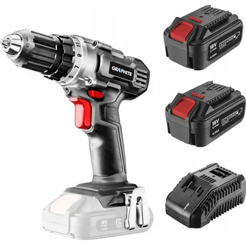 Aku Šroubovák GRAPHITE, 18 V, akumulátorová, SADA-128