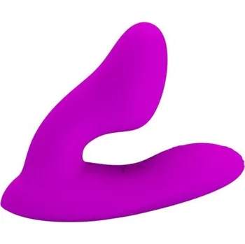Vibrátor Pretty Love Melvin Dual Massager with Remote Control Purple