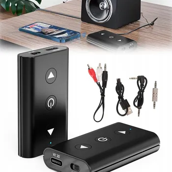 Bluetooth adaptér Bluetooth 5.1 vysílač-přijímač, 2v1 adaptér pro TV, sluchátka, audio