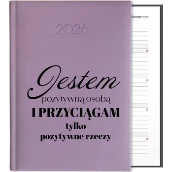 Kalendář Knižní kalendář 2026 A5 FunnyCase fialový