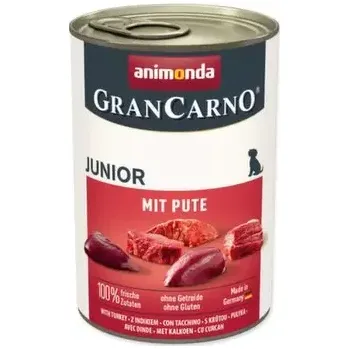 Krmivo pro psa Konzerva Animonda Gran Carno Junior s krůtím 400g