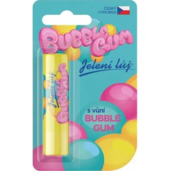 Péče o rty JELENÍ LŮJ Bubble gum pomáda na rty 4,5g
