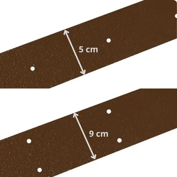 Protiskluzová podložka Protiskluzový podlahový pás IG Fine, hnědá, 5x200 cm + doprava zdarma