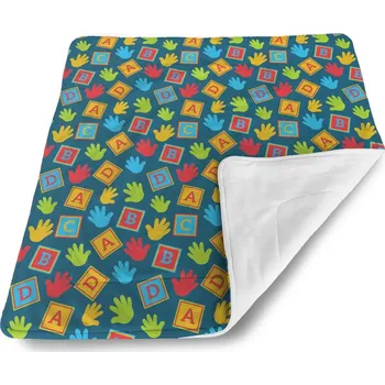 deka Sablio Deka pro miminko Abeceda a ruce - 80x100 cm
