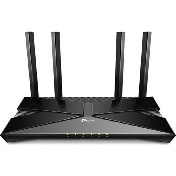 AX3000 Dual-Band Wi-Fi 6 Router SPEED: 574 Mbps at 2.4 GHz + 2402 Mbps at 5 GHz SPEC: 4× Antennas, 1× Gigabit WAN Port