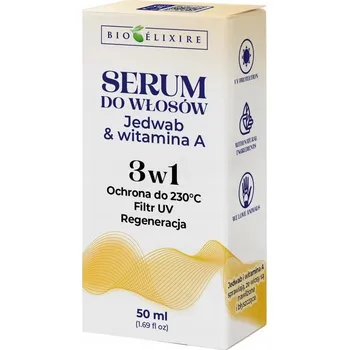 Vlasová regenerace Bioelixire Sérum Hedvábí Vitamín A 3v1 Olejíček na vlasy 50 ml