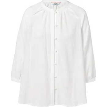 Dámská halenka 634797 - Tchibo - Halenka s mačkaným efektem - pro ženy - vel. 46 - barva: bílá