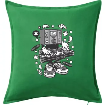 Polštář DJ metr - Polštář 50x50 - 50x50 - Pouze potah ( Středně zelená )