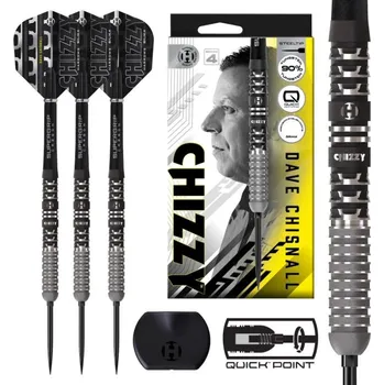 Volný čas Brány CHIZZY SERIES 4 90% steeltip šipky 22 g