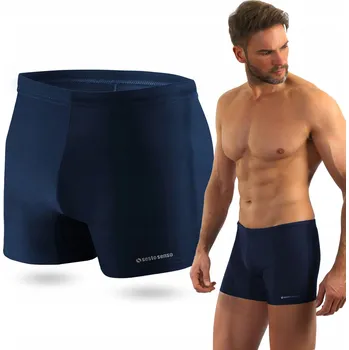 Pánské plavky PLAVKY BOXERKY pánské na bazén pláž RYCHLESCHNOUCÍ Sesto Senso *3XL