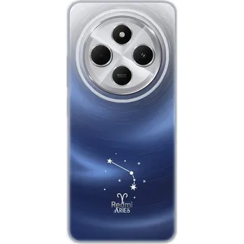 Pouzdro na mobilní telefon Silikonový obal iSaprio - Xiaomi Redmi 14C / Poco C75 - čiré - Beran (Silikonový obal, kryt a pouzdro iSaprio - Xiaomi Redmi 14C / Poco C75 - čiré - Beran - stylová ochrana telefonu, pružný TPU materiál, odolný UV potisk, česká výroba)