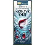 VitaHarmony Krilový olej 1200 mg Omega 3 60 tobolek