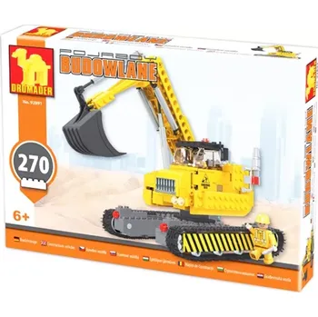 ostatní stavebnice Ausini/Dromader Stavebnice Ausini 92891 Bagr - kostky rozměrově shodné s Lego