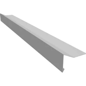 Střecha Závětrná lišta Viplanyl háková r.š.200mm RAL 7040 světle šedá 2m