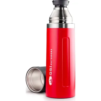 Termoska Termoska GSI Outdoors Glacier Stainless Vacuum Bottle 1L Red
