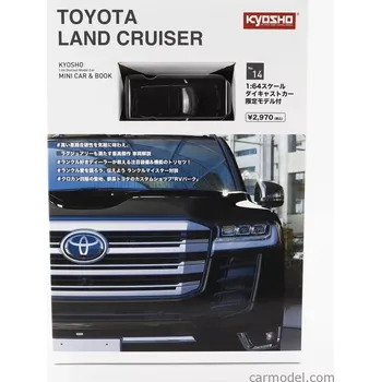 autíčko Kyosho Toyota Land Cruiser Zx 2021 1:64 Black