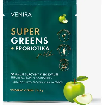 Přírodní produkt VENIRA super greens - vzorek, jablko, 11,2 g