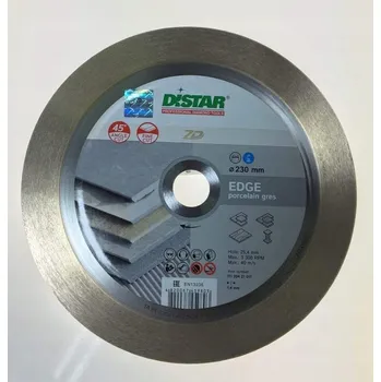 Řezný kotouč Distar diamantový řezný kotouč Edge 230x25.4mm 421017 pro dlažbu a porcelán