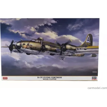 Plastikový model Hasegawa Boeing B-17 Flying Fortress Miami Clipper Military Airplane 1930 1:72 /