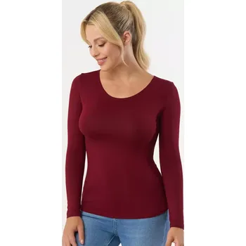 Dámská halenka DÁMSKÁ HALENKA MANATI S DLOUHÝM RUKÁVEM J/Z 2024 Denim L