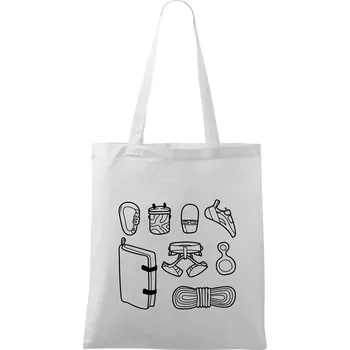 Climbing Wall Gear - Taška bavlněná - 42 x 38 cm ( Bílá )