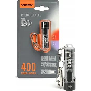 Svítilna Miniaturní svítilna Videx 400 lm LED