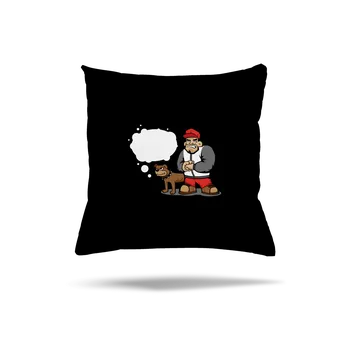 Polštář Bastard Nekoušu polštář Black