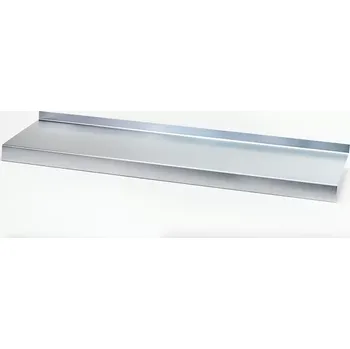 Parapet Parapet r.š.400mm Al Hliník přírodní 0.6mm dl.2m