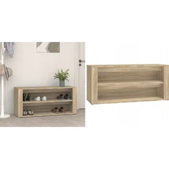 Botník Dub Sonoma, Botník, 100x35x45 cm, materiál: dřevotříska