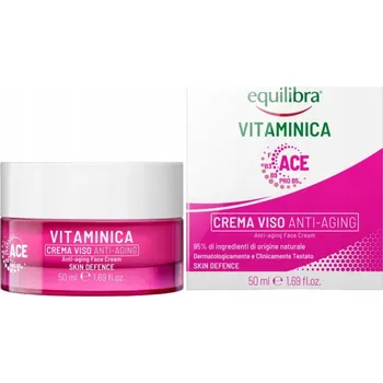 Pleťový krém Pleťový krém proti stárnutí Equilibra Vitaminica pro den i noc 50 ml