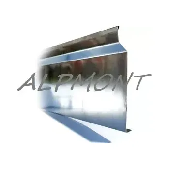 Krycí lišta r.š.100mm Titanzinek TiZn dl.2m