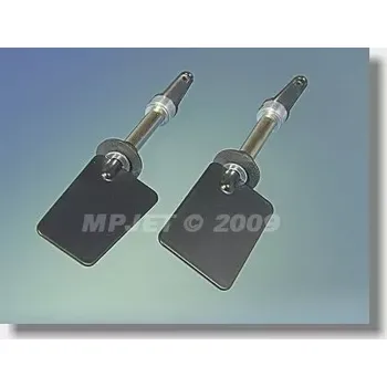 RC model MP Jet 54061 Kormidlo lichoběžníkové 52x32mm s přírubou, 1ks