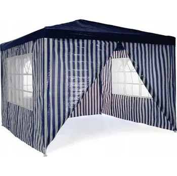 Zahradní stan Pavilon 3x3 m Stan prodejní s vchodem PE