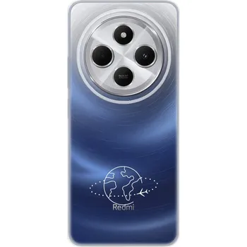 Pouzdro na mobilní telefon Silikonový obal iSaprio - Xiaomi Redmi 14C / Poco C75 - čiré - Travel (Silikonový obal, kryt a pouzdro iSaprio - Xiaomi Redmi 14C / Poco C75 - čiré - Travel - stylová ochrana telefonu, pružný TPU materiál, odolný UV potisk, česká výroba)