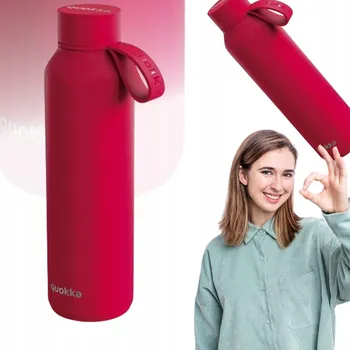 Termoska Quokka Solid 0,63 l červená