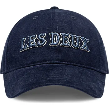Kšiltovka Les Deux | Tmavě modrá kšiltovka s barevným logem - Les Deux