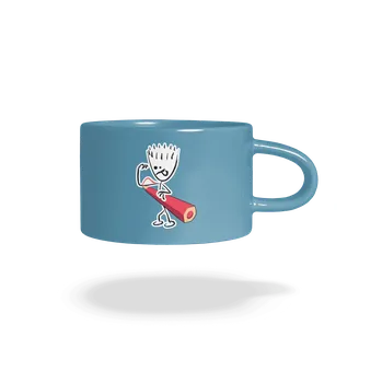 Bastard Svaly hrnek makronka Blue Macaron