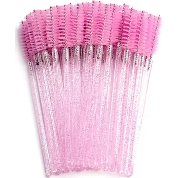 Přípravek na oči Kartáčky na řasy a obočí, 50 kusů, nylonové