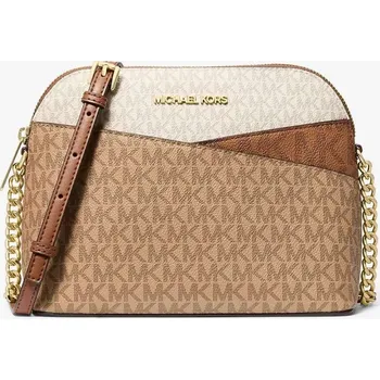 Kabelka Michael Kors hnědá kabelka přes rameno z eko kůže