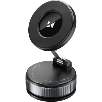 Wozinsky WUSM-01 Magnetický držák do auta na palubní desku/čelní sklo - černý