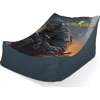 Sedací pytel Sablio Sedací vak Lounge CS:GO Voják 2 - 80 x 95 x 50 cm