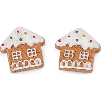 Vánoční dekorace Vánoční samolepicí perníčky Varianta: 3 přírodní stř., Balení: 2 ks